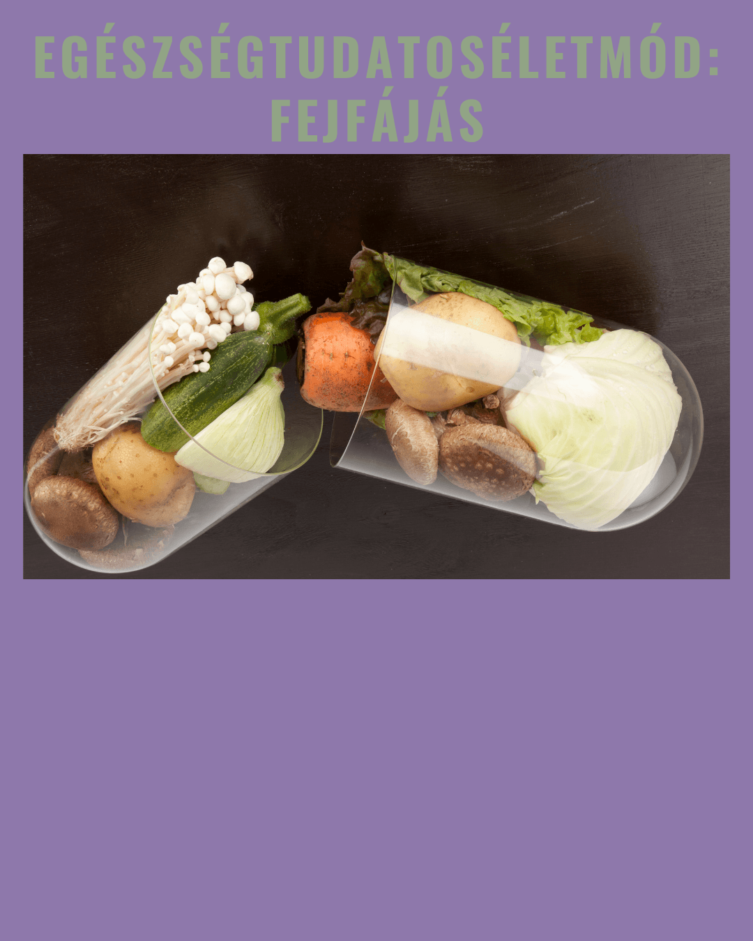 Fejfájás természetes megoldással